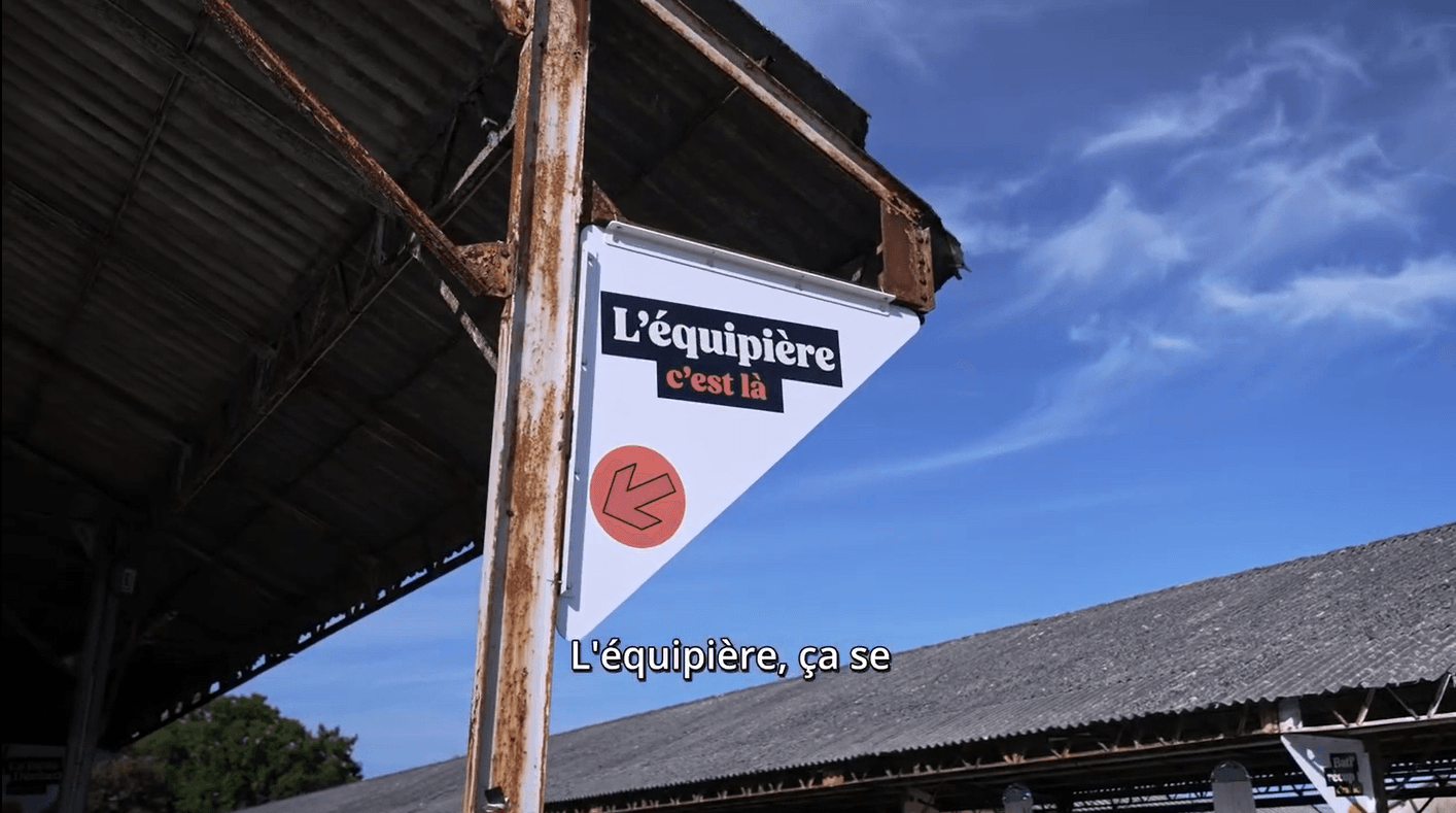 L'équipière image de tête